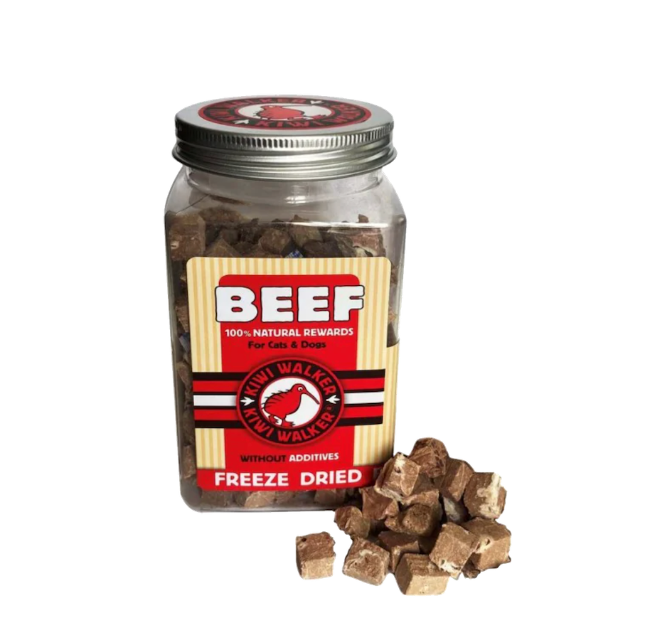 Kiwi Walker 100% boeuf - Friandises d'éducation lyophilisées