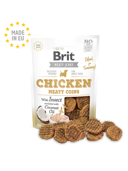 Friandises Meaty Coins - Brit Meat Jerky