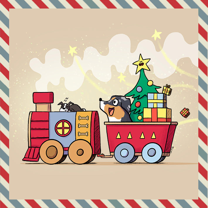 Box Calendrier de l'Avent pour chien XXL - 100% Mastication gourmande naturelle (envois entre 12-21 novembre)