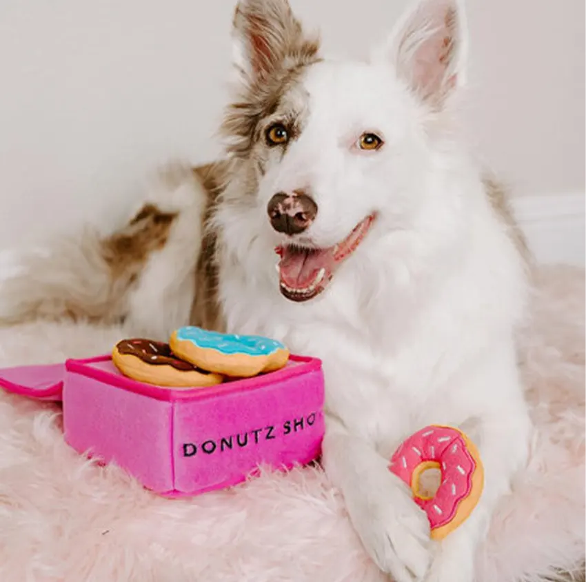 Peluche Boîte de donutz - Zippy Paws