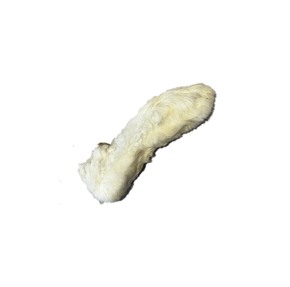 Pattes de lapin avec poils