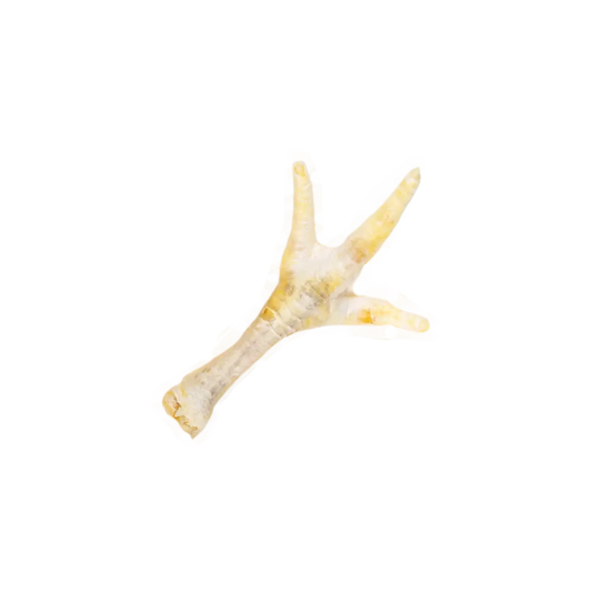 Pattes de poulet soufflées