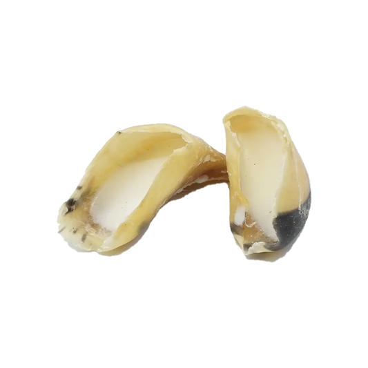 Sabots de veau fourrés