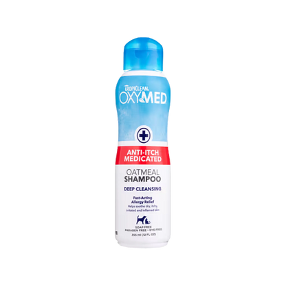 Shampoing anti démangeaisons à l'avoine OxyMed - TropiClean