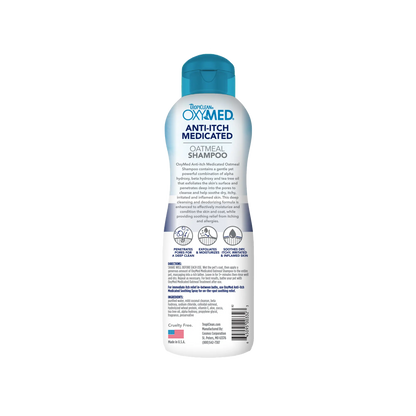 Shampoing anti démangeaisons à l'avoine OxyMed - TropiClean