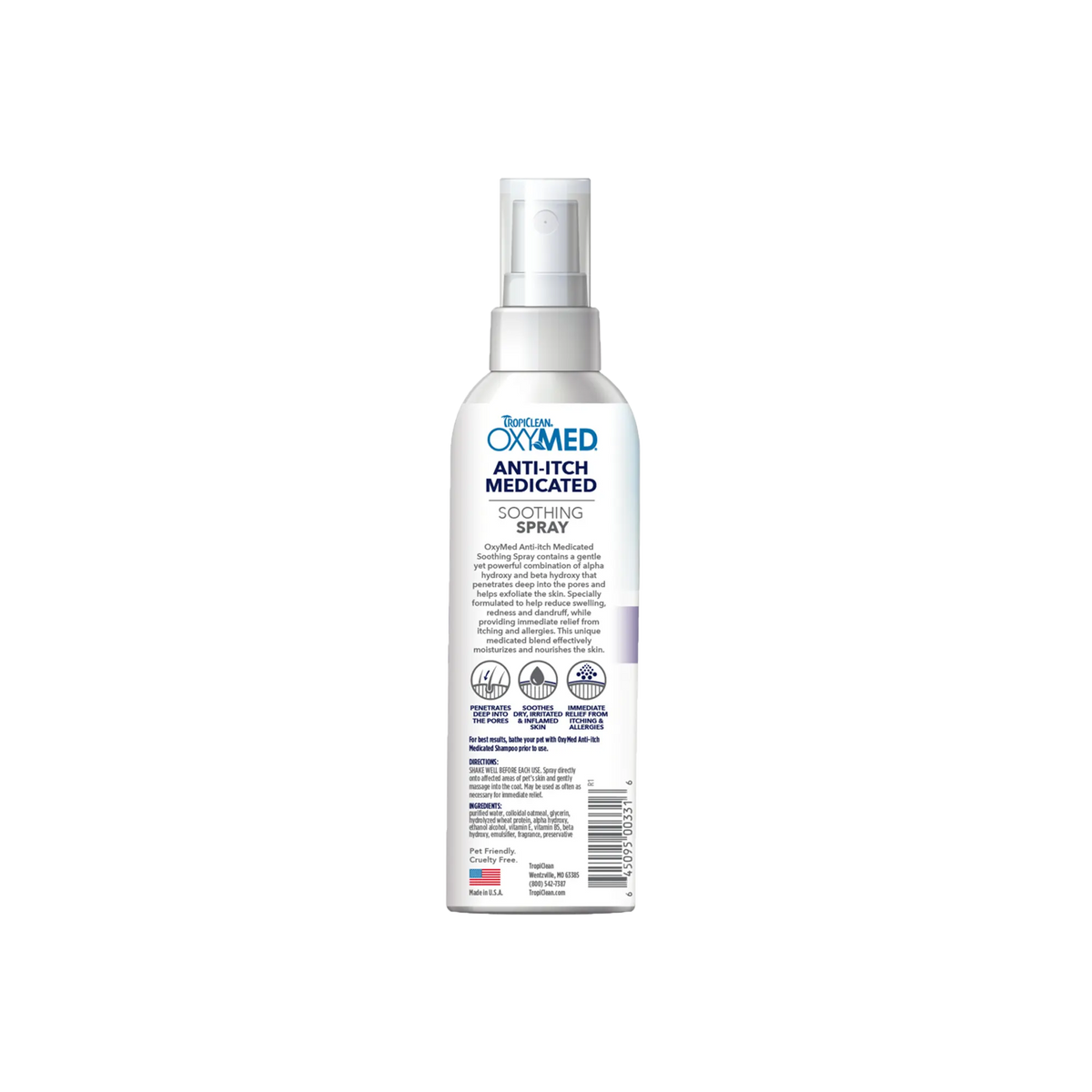 Spray anti démangeaisons OxyMed - TropiClean
